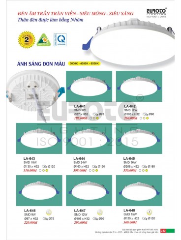 CATALOGUE EUROTO 2026
