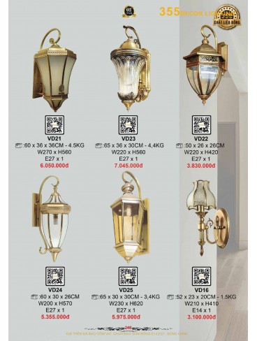 CATALOGUE 355 DECOR LIGHTING 2026