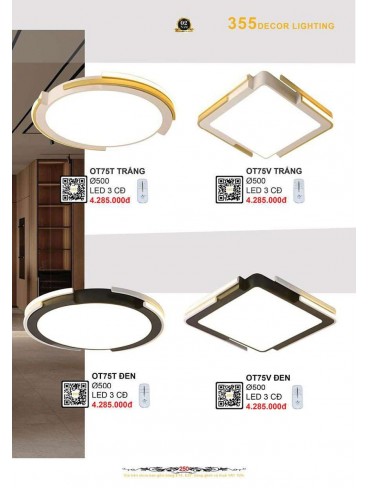 CATALOGUE 355 DECOR LIGHTING 2025
