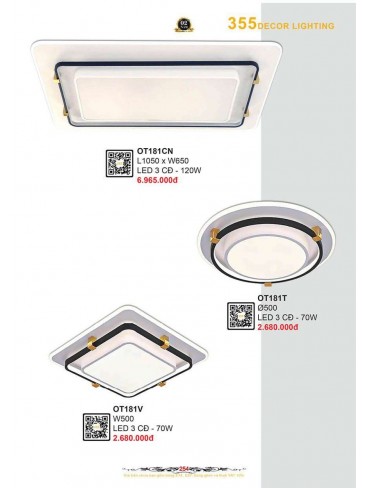 CATALOGUE 355 DECOR LIGHTING 2025