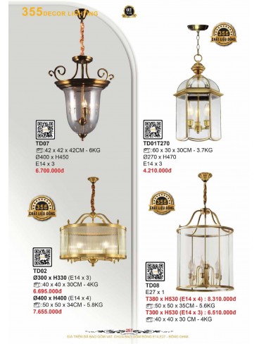 CATALOGUE 355 DECOR LIGHTING 2026