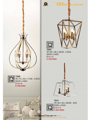 CATALOGUE 355 DECOR LIGHTING 2026