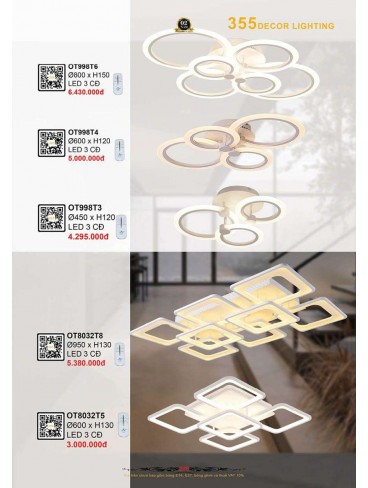 CATALOGUE 355 DECOR LIGHTING 2025