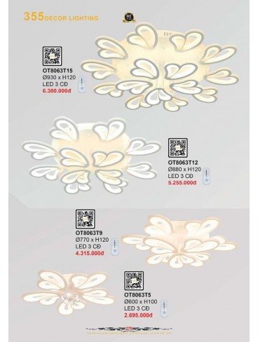CATALOGUE 355 DECOR LIGHTING 2025