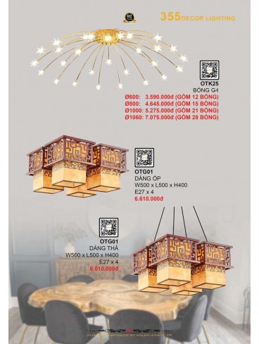 CATALOGUE 355 DECOR LIGHTING 2025