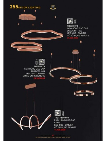 CATALOGUE 355 DECOR LIGHTING 2025