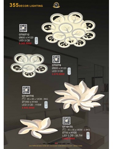 CATALOGUE 355 DECOR LIGHTING 2026
