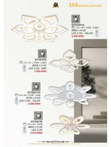 CATALOGUE 355 DECOR LIGHTING 2026