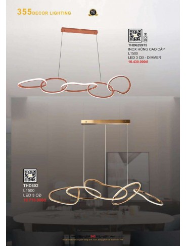CATALOGUE 355 DECOR LIGHTING 2025