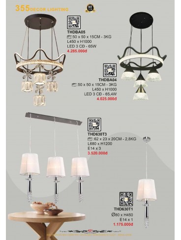 CATALOGUE 355 DECOR LIGHTING 2026