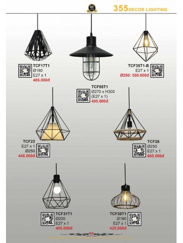 CATALOGUE 355 DECOR LIGHTING 2026