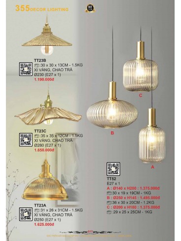 CATALOGUE 355 DECOR LIGHTING 2026