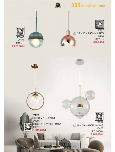 CATALOGUE 355 DECOR LIGHTING 2026