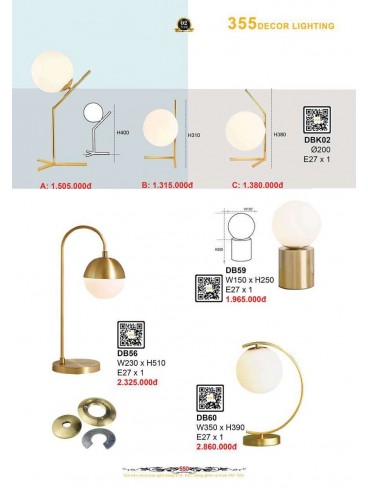 CATALOGUE 355 DECOR LIGHTING 2025