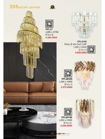 CATALOGUE 355 DECOR LIGHTING 2025