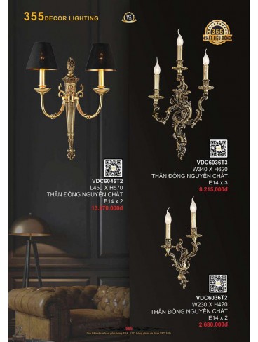 CATALOGUE 355 DECOR LIGHTING 2025