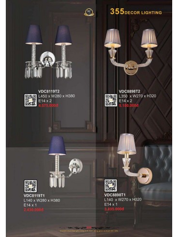 CATALOGUE 355 DECOR LIGHTING 2025