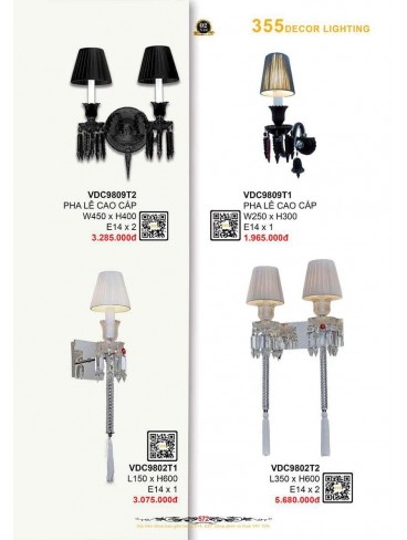 CATALOGUE 355 DECOR LIGHTING 2025