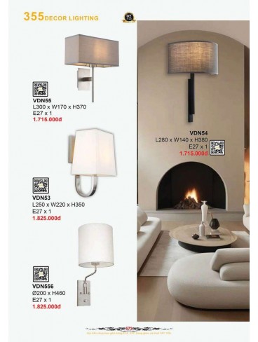 CATALOGUE 355 DECOR LIGHTING 2025