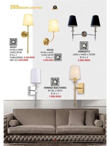 CATALOGUE 355 DECOR LIGHTING 2025