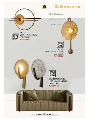 CATALOGUE 355 DECOR LIGHTING 2025