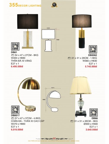 CATALOGUE 355 DECOR LIGHTING 2026