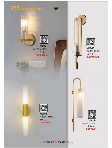 CATALOGUE 355 DECOR LIGHTING 2025