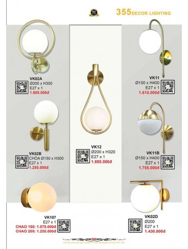 CATALOGUE 355 DECOR LIGHTING 2025