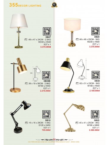 CATALOGUE 355 DECOR LIGHTING 2026
