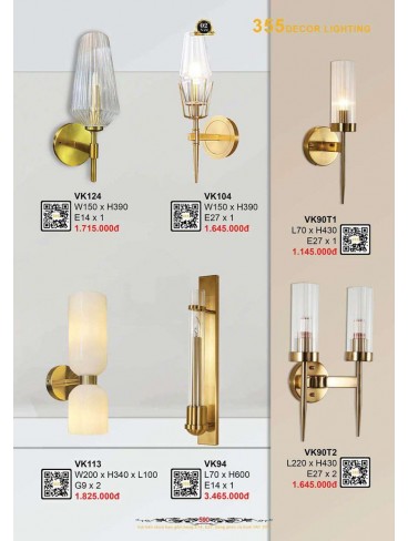 CATALOGUE 355 DECOR LIGHTING 2025