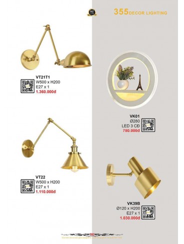 CATALOGUE 355 DECOR LIGHTING 2025
