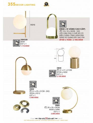 CATALOGUE 355 DECOR LIGHTING 2026