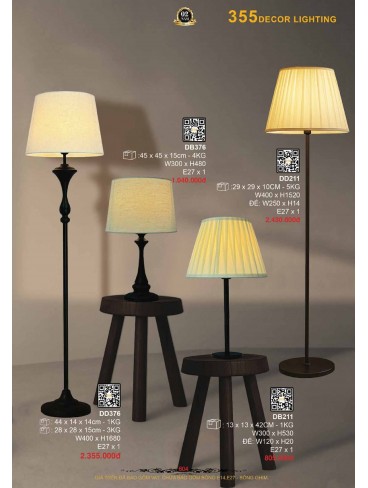 CATALOGUE 355 DECOR LIGHTING 2026