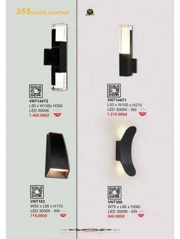 CATALOGUE 355 DECOR LIGHTING 2025