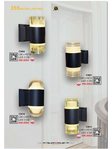 CATALOGUE 355 DECOR LIGHTING 2025