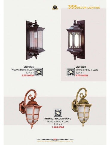 CATALOGUE 355 DECOR LIGHTING 2025