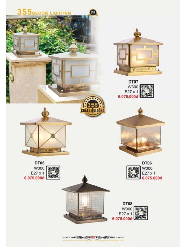 CATALOGUE 355 DECOR LIGHTING 2025