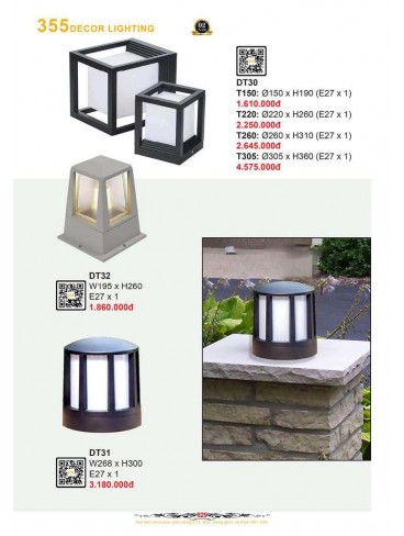 CATALOGUE 355 DECOR LIGHTING 2025