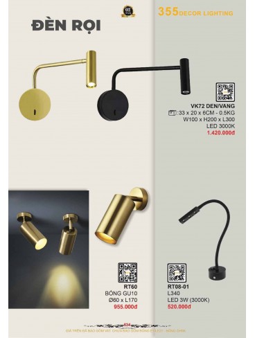 CATALOGUE 355 DECOR LIGHTING 2026