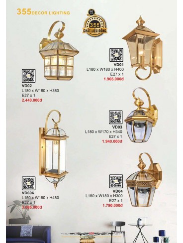 CATALOGUE 355 DECOR LIGHTING 2025