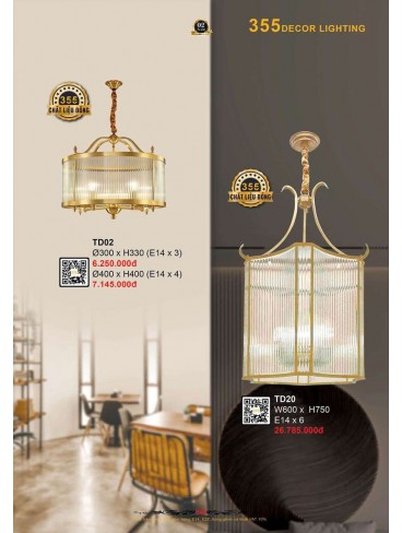 CATALOGUE 355 DECOR LIGHTING 2025