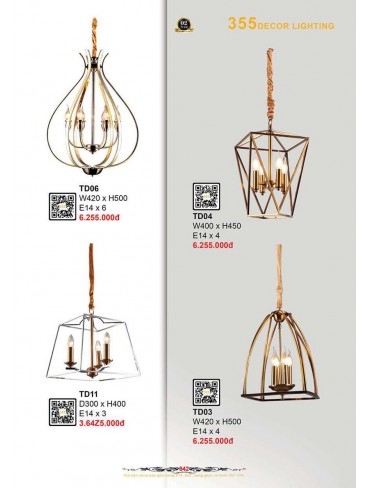 CATALOGUE 355 DECOR LIGHTING 2025