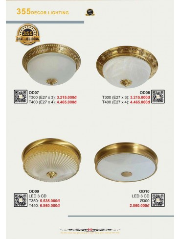 CATALOGUE 355 DECOR LIGHTING 2025