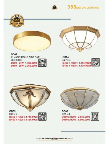 CATALOGUE 355 DECOR LIGHTING 2025