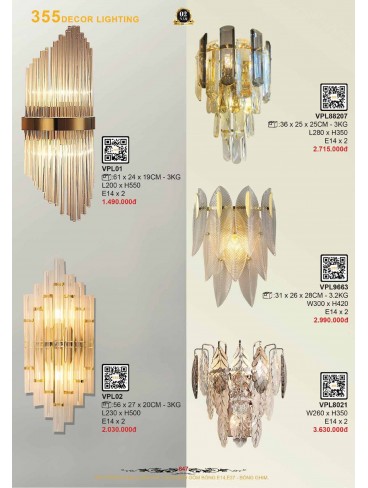 CATALOGUE 355 DECOR LIGHTING 2026