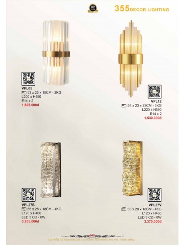 CATALOGUE 355 DECOR LIGHTING 2026