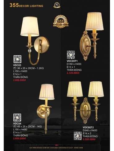 CATALOGUE 355 DECOR LIGHTING 2026