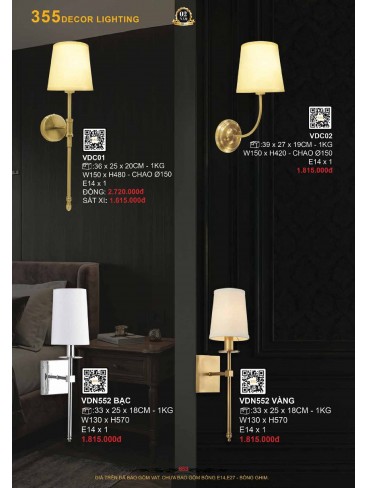 CATALOGUE 355 DECOR LIGHTING 2026