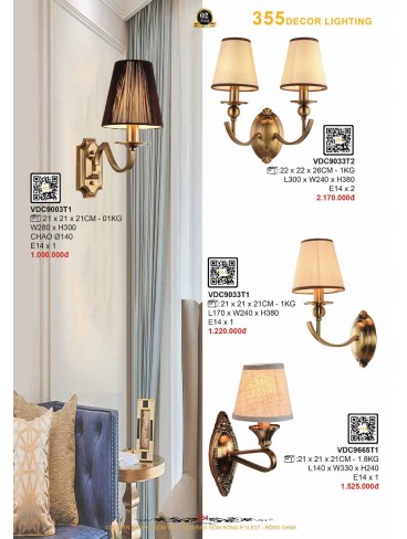 CATALOGUE 355 DECOR LIGHTING 2026
