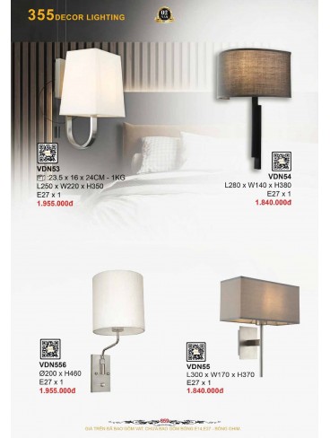 CATALOGUE 355 DECOR LIGHTING 2026